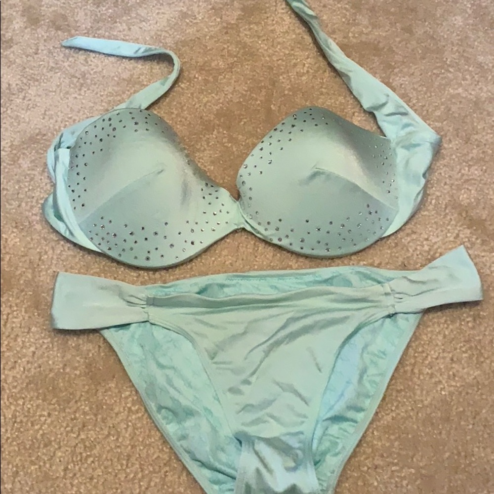 VS teal bikini